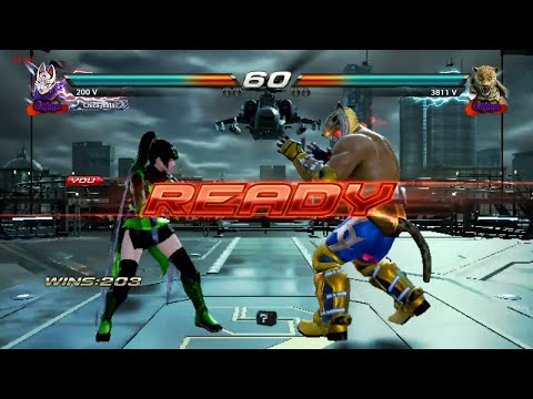 206_3 Kunimitsu vs King - Tekken 7 ( Anakin x24 )  sin Grafica