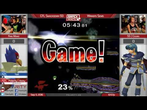 CFL Smackdown 93 Melee - King Momo (Falco) vs SS Colbol (Marth) - Winners Semis