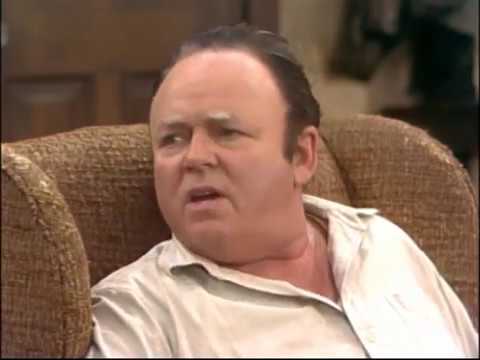 Archie Bunker explains why cave women had short legs & fat butts.