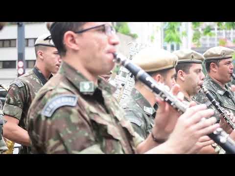EXÉRCITO BRASILEIRO - Banda do 4 BIL na Paulista - Amor Perfeito
