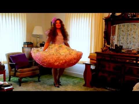 Shannon in Bouffant Skirt and Blouse