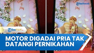 Motor Kesayangan Digadaikan Demi Nikah, Mempelai Pria Kabur, Pengantin Wanita Sendiri di Pelaminan