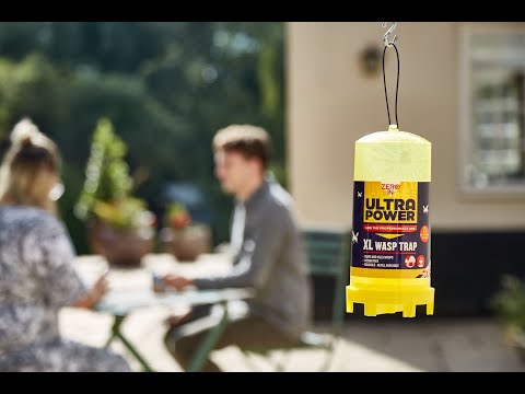 Zero In Ultra Power XL Wasp Trap - Super Effective Wasp Attractant ZER565