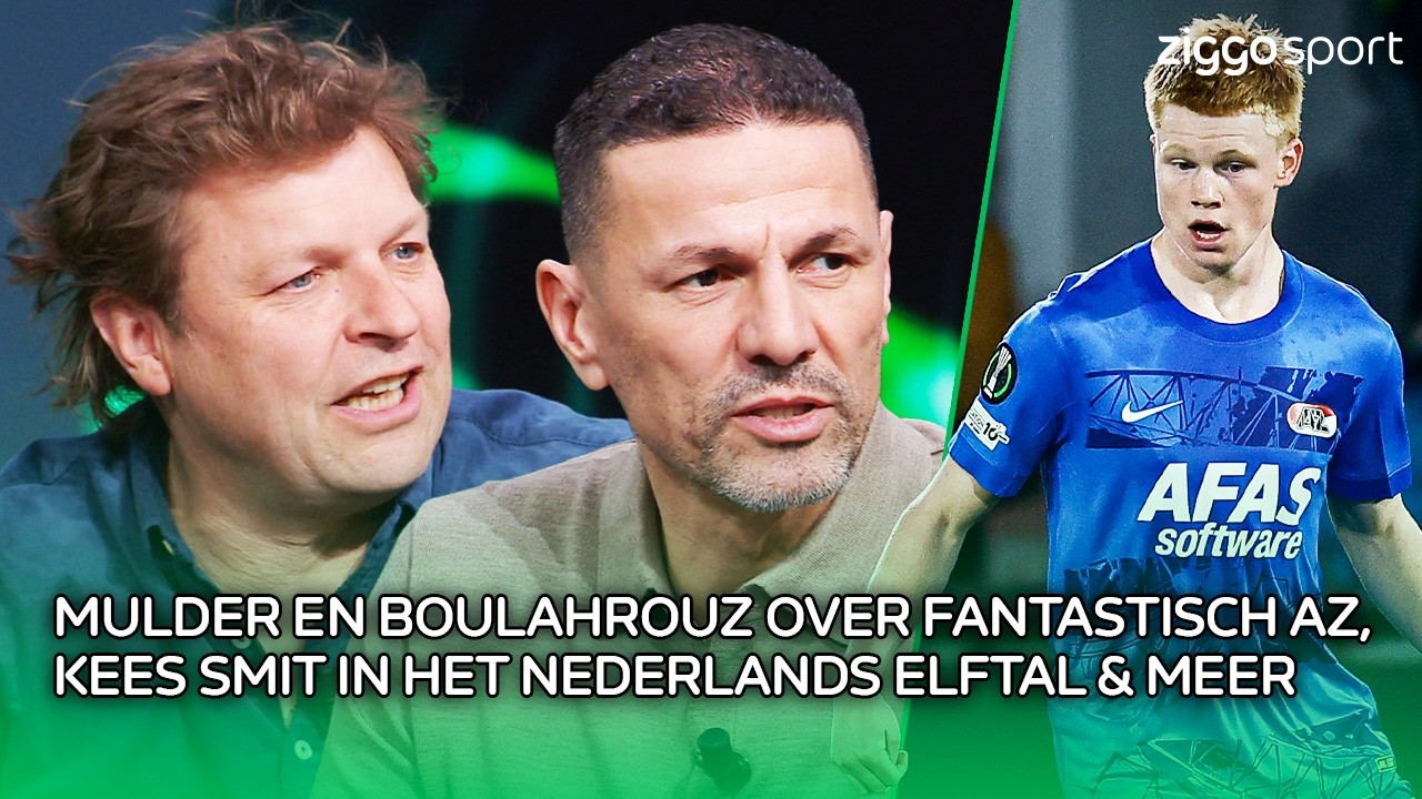 Boulahrouz: "Ik denk dat Kees Smit opgeroepen wordt voor Oranje" 🦁 | Nabeschouwing Sparta Praag - AZ