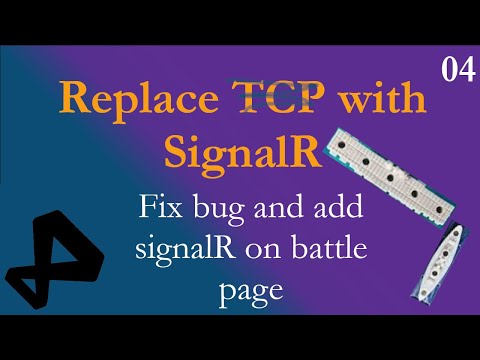SignalR Server Tutorial 04: Fixed bug and signalr methods on last page