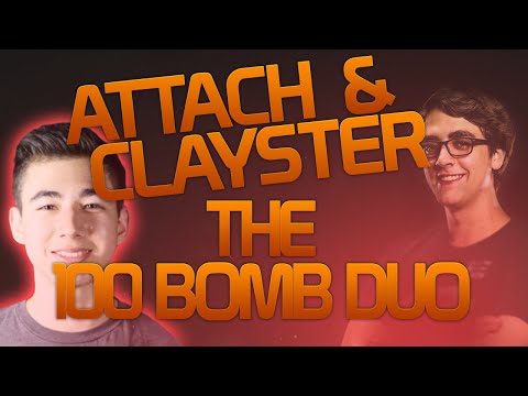 Clayttach: The Almost 100 Bomb Duo!