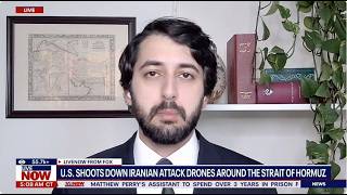 U.S. shoots down Iranian attack drones around the Strait of Hormuz | Janatan Sayeh | Fox LiveNOW