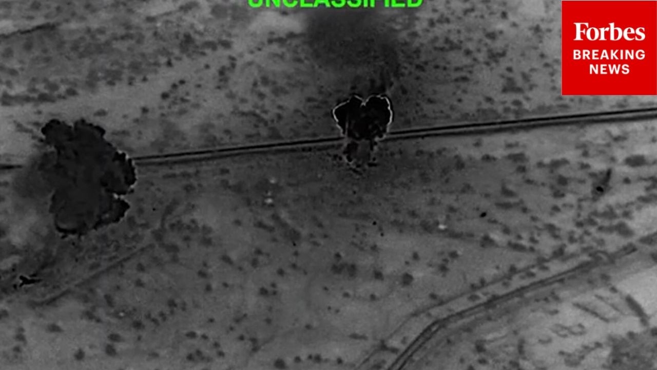 Video | WATCH: CENTCOM, Trump Release Footage Of Strikes On Iran's Kharg Island —Vital To Iran's Oil Exports
