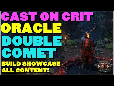 [Poe 2 0.4] Cast On Crit DOUBLE COMET Oracle Druid! Rain Down INFINITE Comets On Your Enemies!