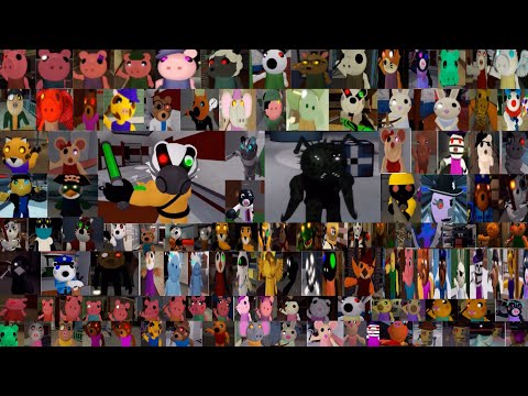 Piggy Book 1,2, Extras, Old jumpscares, traps, Abilities and Deaths