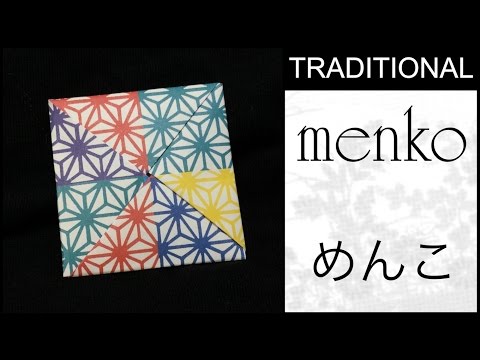 Traditional Origami Menko Tutorial