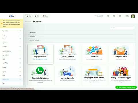 Fitur Grand Total di Layout Invoice