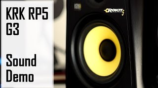 Video thumbnail for KRK Rokit 5 RP5 G3 sound test by DSAUDIO.review