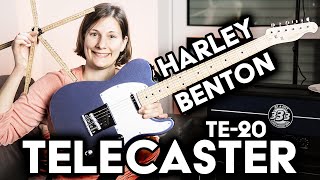 Video thumbnail for Harley Benton TE-20 Telecaster Review by Bandforge