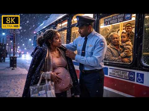 They Kicked Pregnant Woman Off Bus In Snow—Black Single Dad Driver Took Off Jacket And Did This
