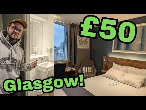We Stayed In Glasgow For £50! | Travelodge SUPER Room