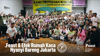 Download lagu .Feast & Efek Rumah Kaca x Nyanyi Bareng Jakarta - Kami Belum Tentu, Bersemi Sekebun mp3