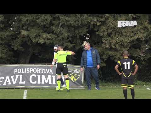 Pol.FavlCimini - Cerveteri 0-0 1°tempo