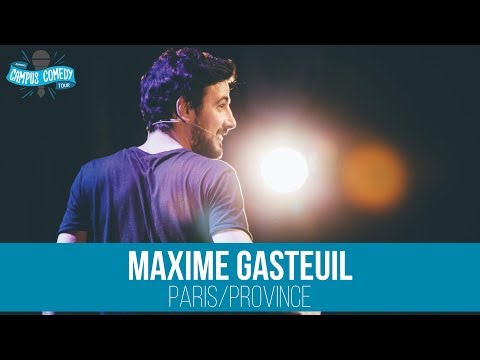 Sketch Maxime Gasteuil - Les Boites de nuit Paris vs Province Campus Comedy Tour