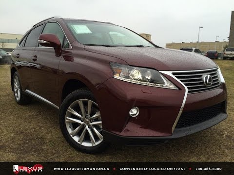 New 2015 Lexus RX 350 AWD Sportdesign Edition Review West Edmonton