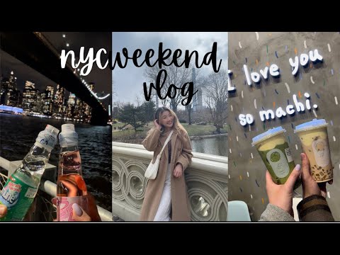 NYC WEEKEND VLOG | exploring the city, date nights, coffee shops