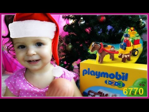 Playmobil 1.2.3 Country Large Farm Set 6770 - Countryside Toys Videos for Kids