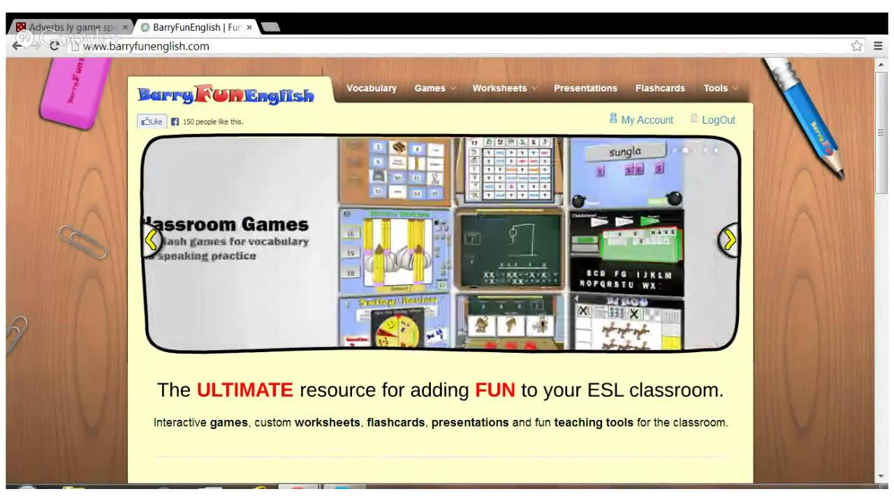 Games - Adverbs with 'ly'