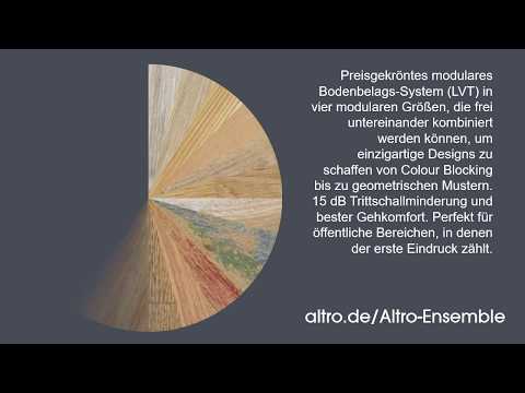 Produktvideo - Altro Ensemble Teil 1 : Dielen im natürlichen Holzdekor