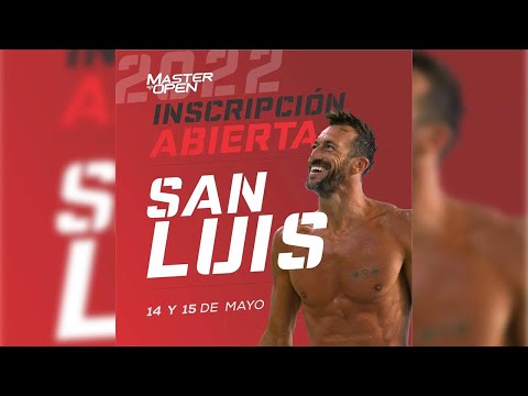 MASTER OPEN "DÍA 2" - SAN LUIS - Sierras Club  2022