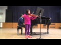 Flonville by Stephane Grappelli - Grade 6 Violin performed by Tamra Chan