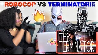 Epic Rap Battles of History &quot;Terminator vs Robocop&quot; Reaction!!!
