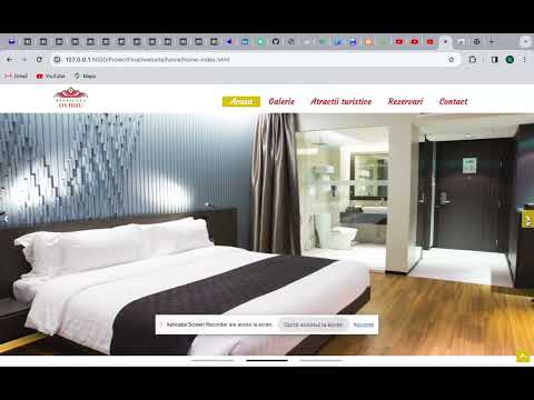 prezentare website pensiunea ovidiu