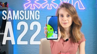 Samsung Galaxy A22 4/128GB Light Green (SM-A225FLGG) - відео 1