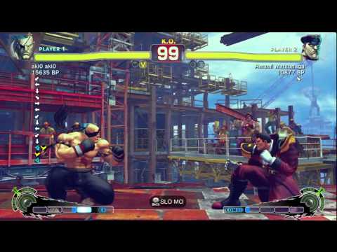 aki0 aki0 [Sagat] vs Amami Matsunaga [Bison] SSF4 Japanese Online Ranked Matches - TRUE-HD