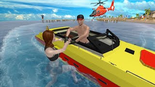 Save People Fire Water And More - coast lifeguard reach rescue Android Gameplay