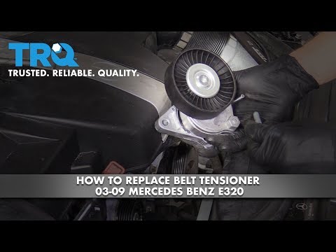 How to Replace Tensioner 2003-09 Mercedes E320
