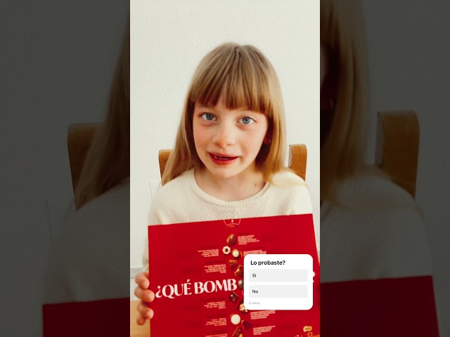 Vídeo relacionado con CAJA ROJA Bombones de chocolate con leche Lata 493g