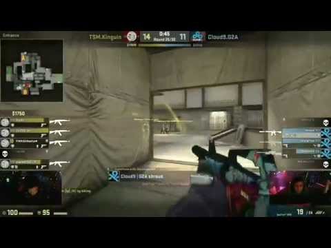 Crazy Round | TSM vs Cloud9 | FaceIt Finals | 18.7.2015