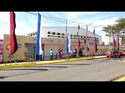 Inauguran moderna Escuela de educación especial Melania Lacayo en Masaya