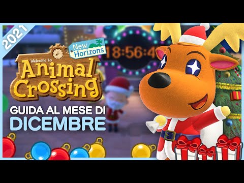 TUTTO SU DICEMBRE 2021 - (Natale, Capodanno, eventi) | Animal Crossing New Horizons