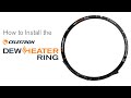 How to install the Celestron Dew Heater Ring