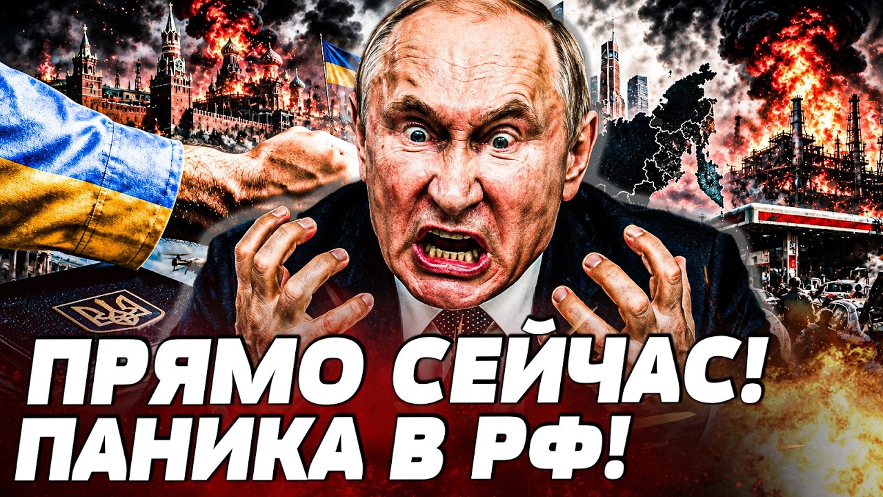 🤯ВОТ ЭТО ДА! МАССОВЫЙ ПСИХОЗ В РФ! В РОССИИ ТВОРИТСЯ ПОЛНЕЙШИЙ ХАОС! УКРАИНА 