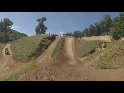 Millville C and Vet class D23 Moto 1 (Jon Bauer Crash)