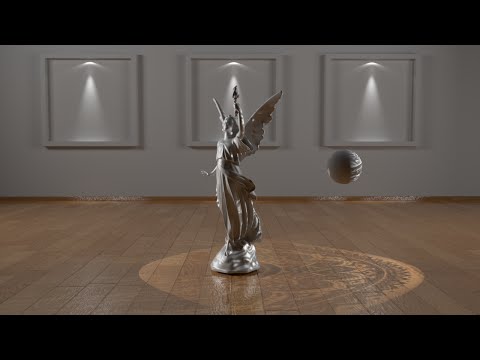Cinema 4D - Arnold Render  Tutorial Lighting a museum