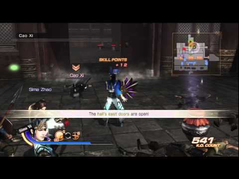 Jin Story Mode Stage 1-3 Coup d'etat Dynasty Warriors 7 HD