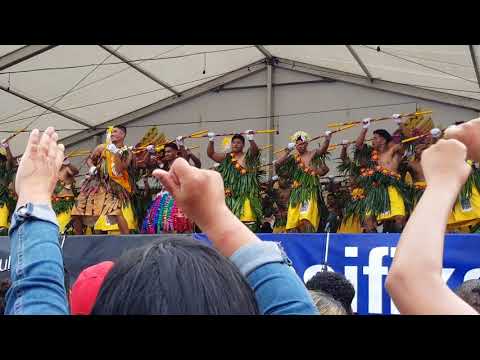 DeLa Salle College 2018 Polyfest - Tongan group