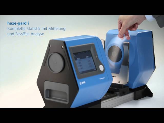 haze gard i - So messen Sie die Optik transparenter Materialien