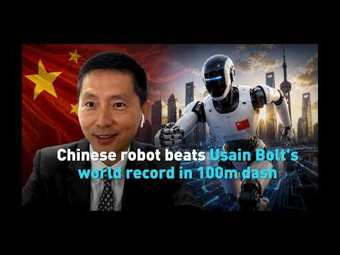 Chinese robot beats Usain Bolt's world record in 100m dash