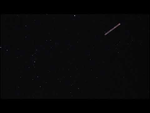 Nachthimmel vom 16.01.2020 von 18:10 Uhr bis 0:27 Uhr