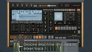 Video thumbnail for Image-Line | Groove Machine Multiple Outputs in FL Studio by FL Studio